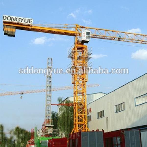 6t small self erect tower crane hot sale in dubai with factory price #1 image