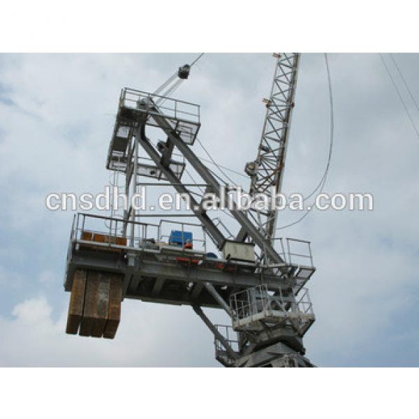 6t Luffing tower crane QTD80 luffing tower crane 6ton loading capacity #1 image